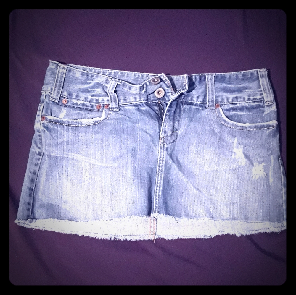AMERICAN EAGLE JEAN MINI SKIRT